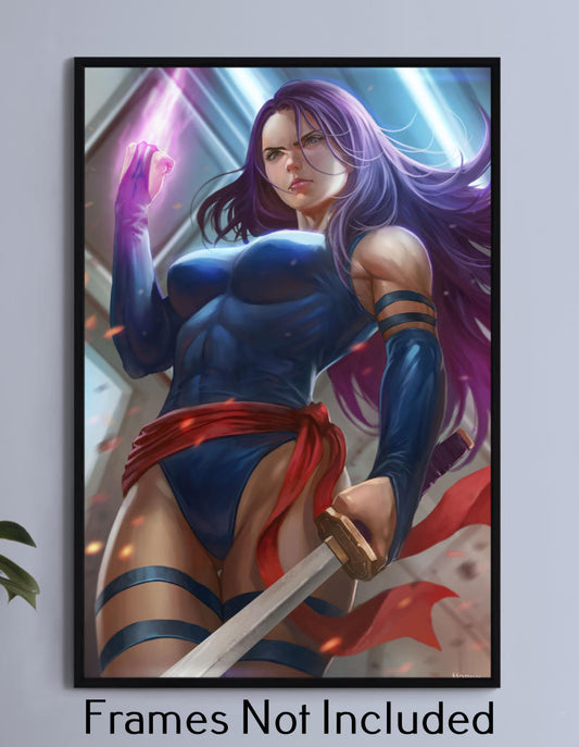 Psylocke Wall Art