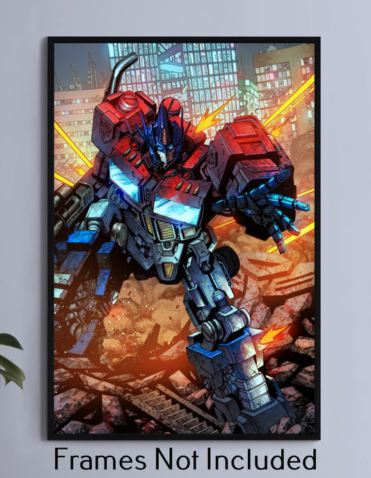 Transformers Optimus Prime Wall Art