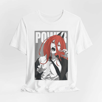 Power Monochrome Anime Shirt