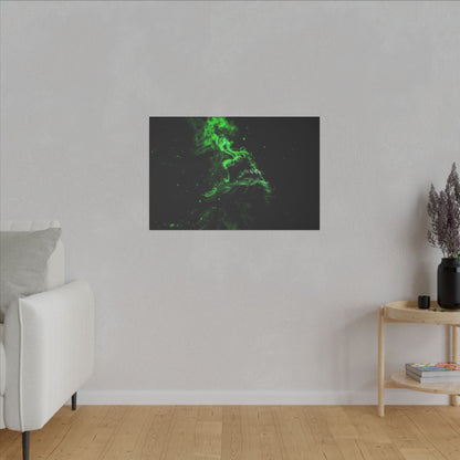 "Lion Breathing Smoke Wall Art on premium canvas, acrylic, and metal – front view"
