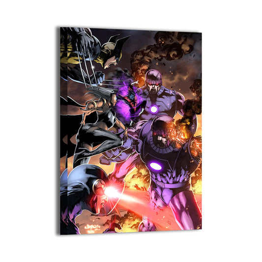 Mutant Strike Force Wall Art