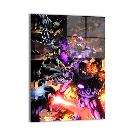 Mutant Strike Force Wall Art