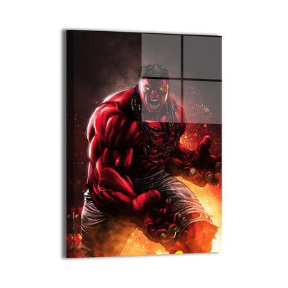 Red Ragnarok Wall Art