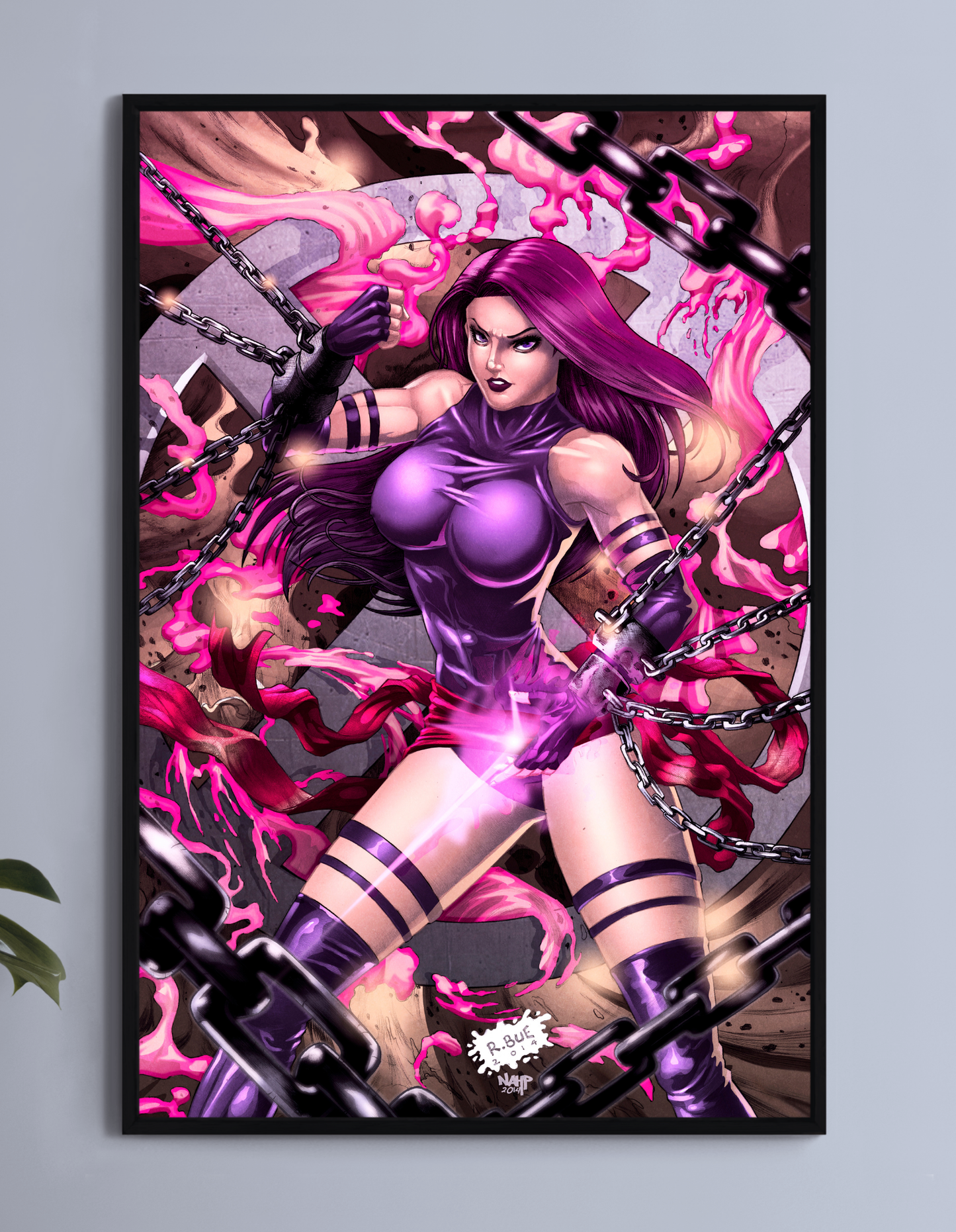 Psylocke Wall Art