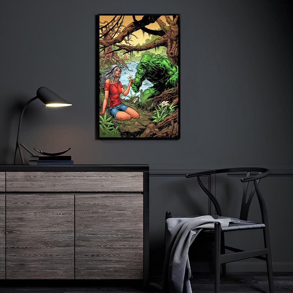 Guardian of the Green Wall Art