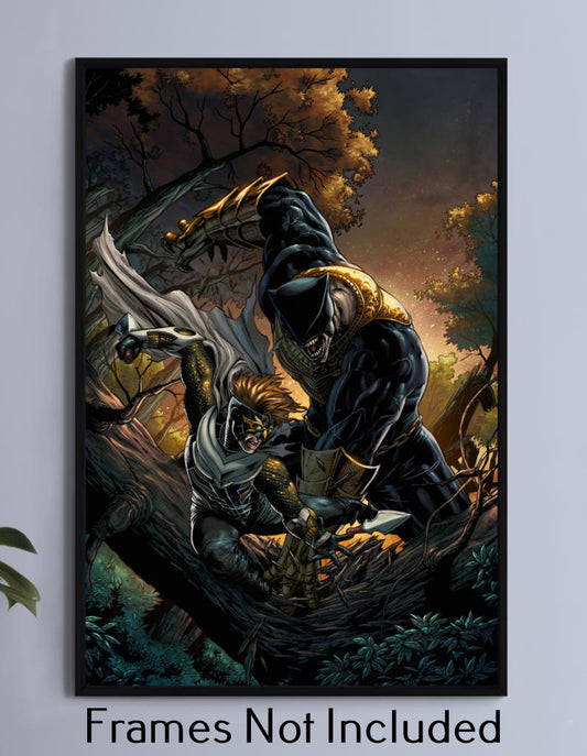 Talon Gotham vs butcher Wall Art