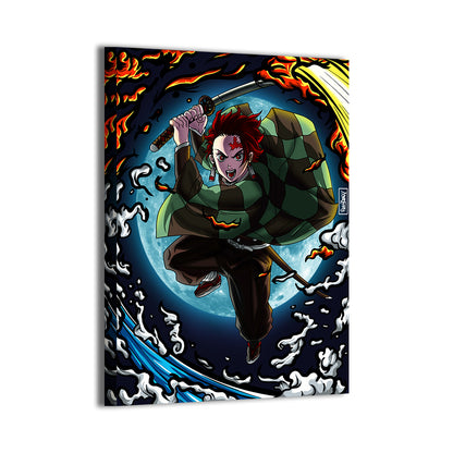 Demon Slayer's Resolve Wall Art