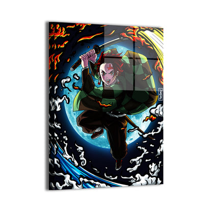 Demon Slayer's Resolve Wall Art