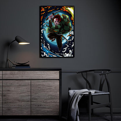 Demon Slayer's Resolve Wall Art