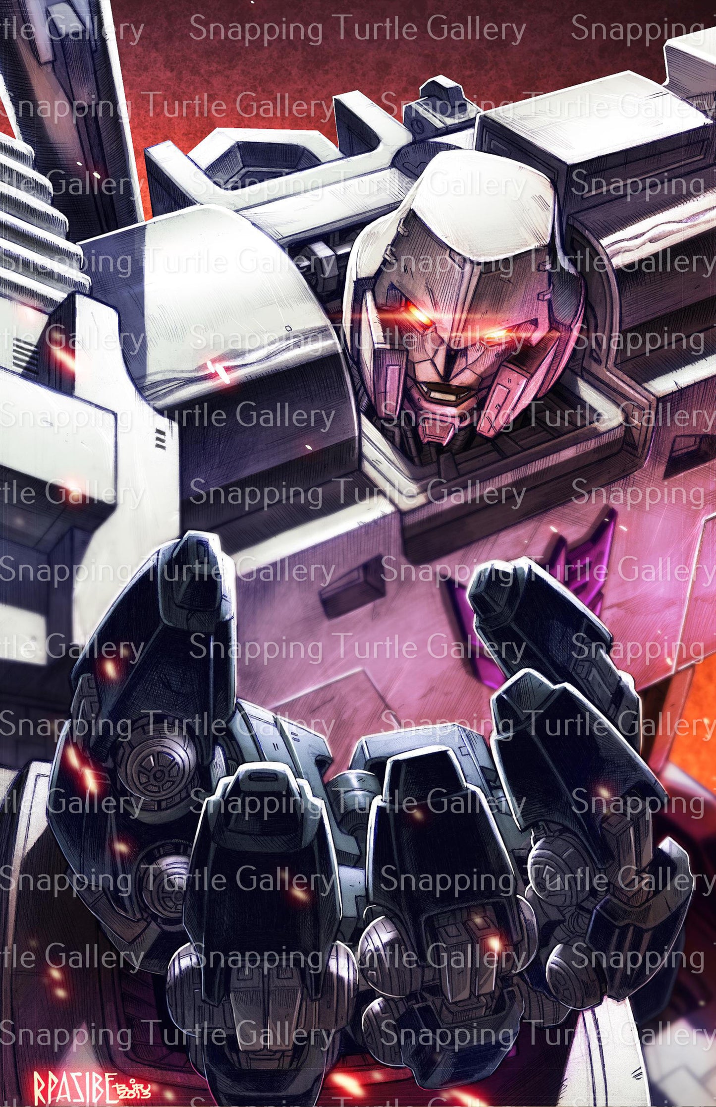 Leader of the Decepticons Wall Art