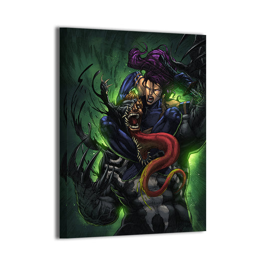 Psychic Blade Clash Wall Art
