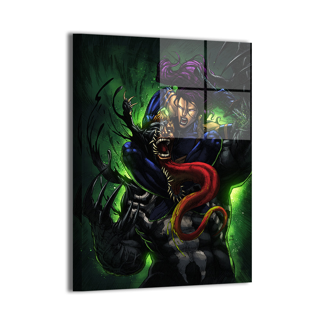 Psychic Blade Clash Wall Art