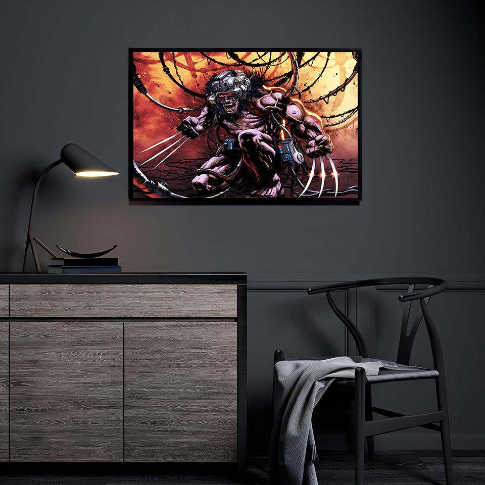 Uncaged Fury Wall Art