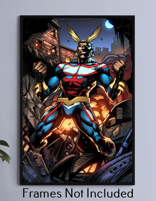 All Might Wall Art