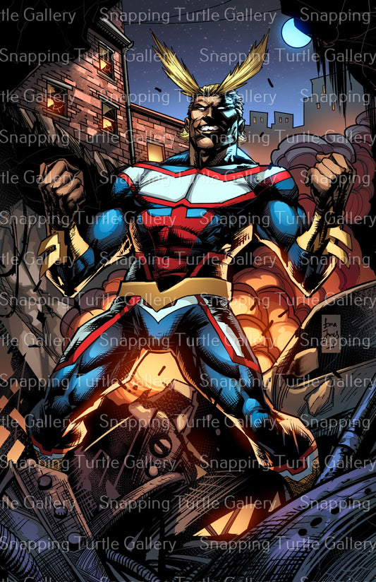 All Might Wall Art