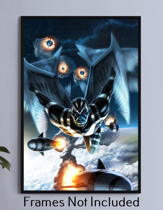 Battle ready Archangel Wall Art