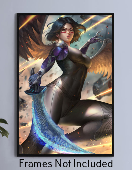 Battle Angel Alita Wall Art
