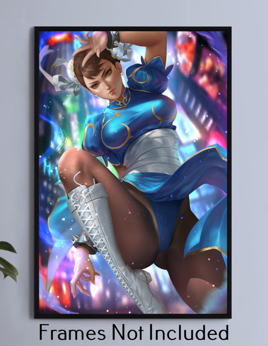 Chun-Li Wall Art