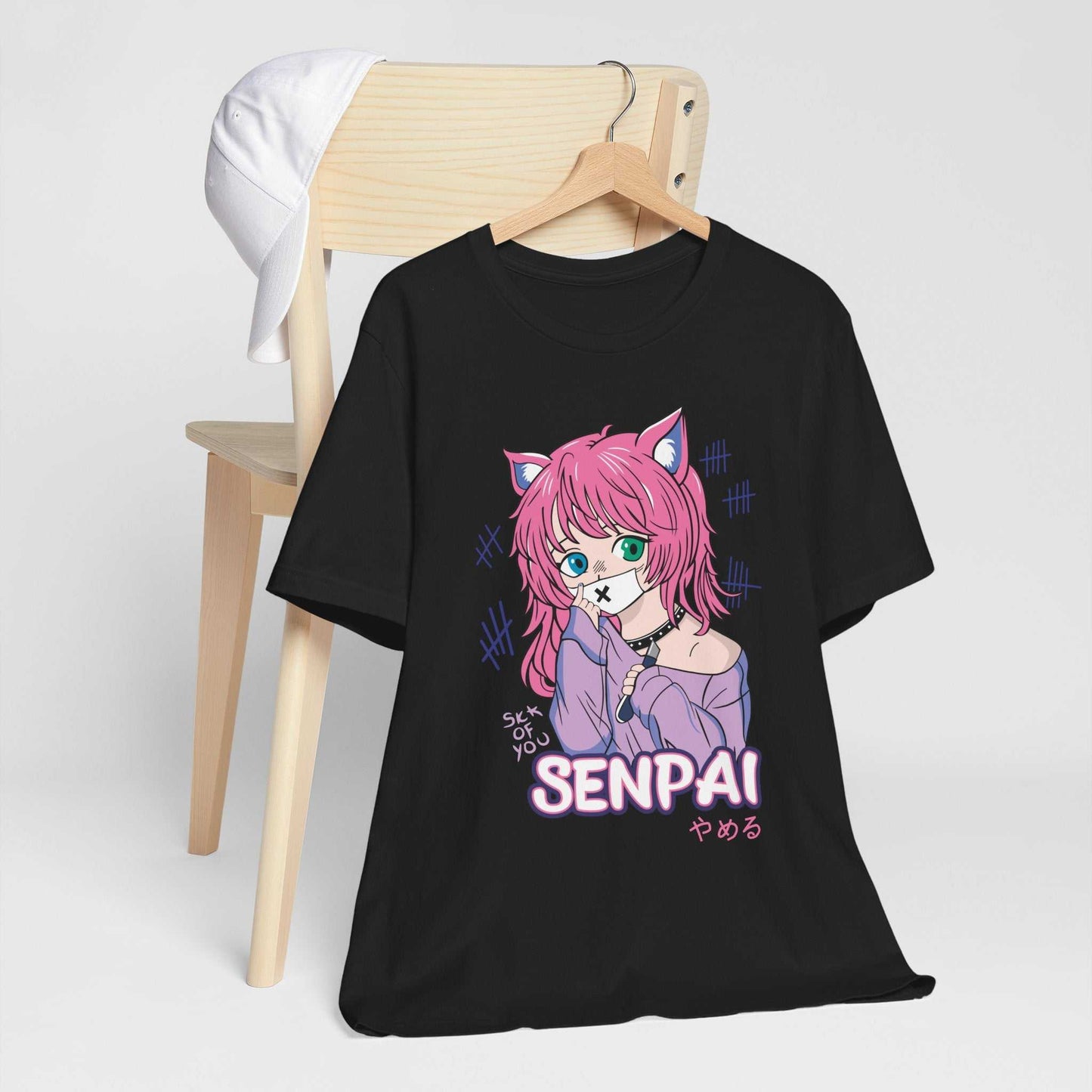 Senpai Cat Girl Shirt