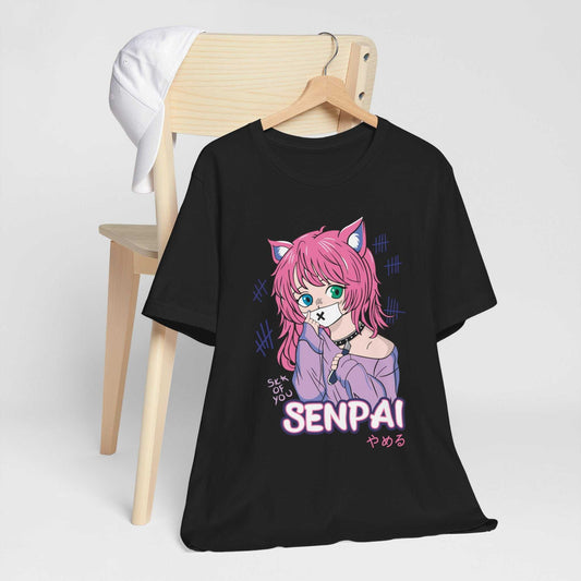Senpai Cat Girl Shirt