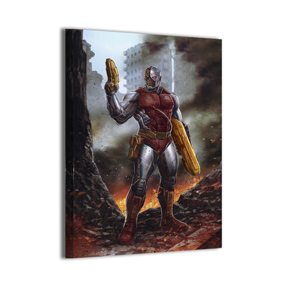 Cyborg Soldier Wall Art