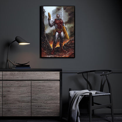 Cyborg Soldier Wall Art