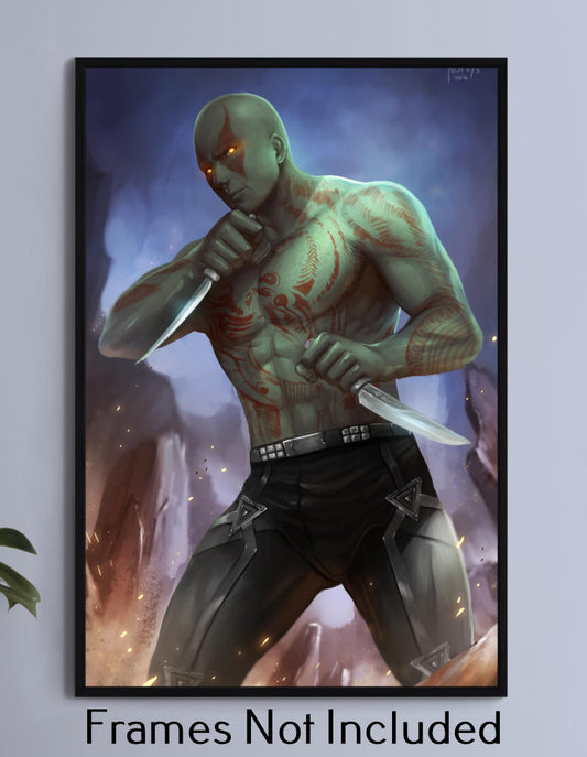 Drax the Destroyer Wall Art