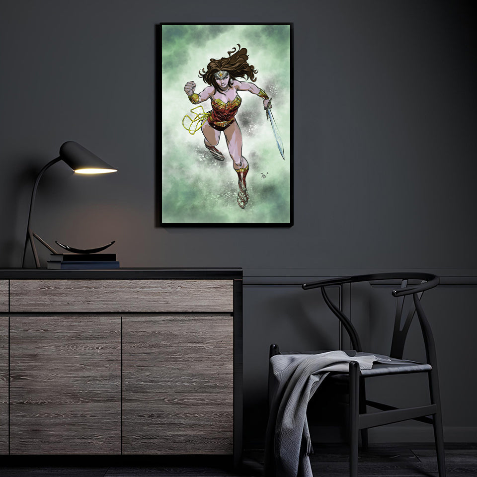 Amazon Warrior Wall Art