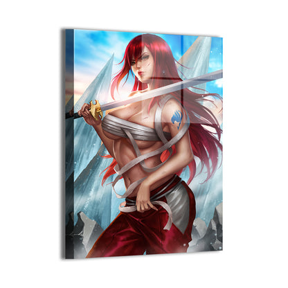 Erza Scarlet Wall Art