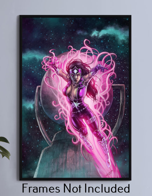 Star Sapphire Wall Art