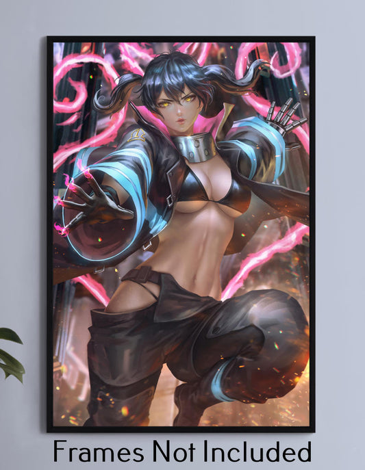 Cat Girl Tamaki Wall Art