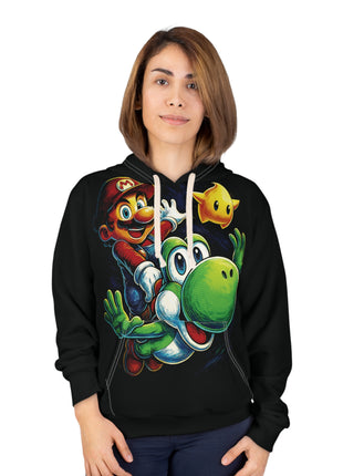 Mario vs Bowser Super Mario Hoodie, Shop Mario vs Bowser Super Mario hoodie. Premium fade-resistant print on soft polyester. Available in XS–2XL. Fast US shipping. Order today!, [-Snapping Turtle Gallery