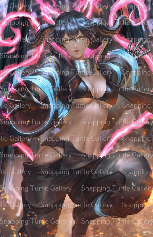 Cat Girl Tamaki Wall Art