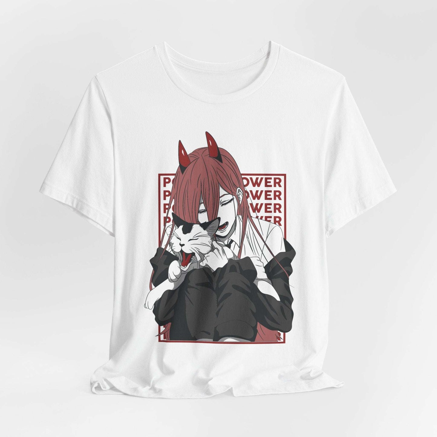 Power & Meowy Anime Shirt