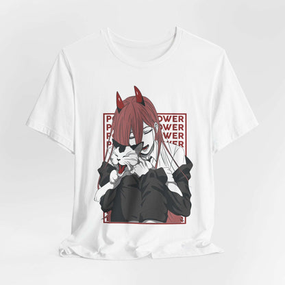 Power & Meowy Anime Shirt