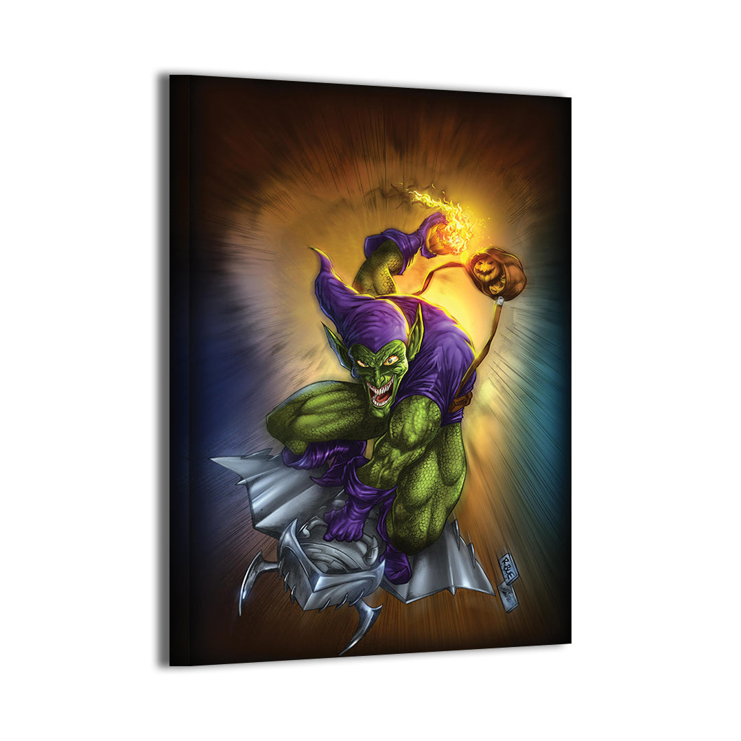 Goblin Glider and Green Goblin Wall Art