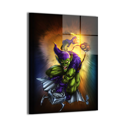 Goblin Glider and Green Goblin Wall Art