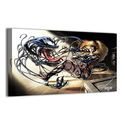 Symbiote Struggle Wall Art