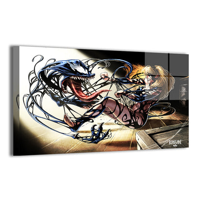 Symbiote Struggle Wall Art