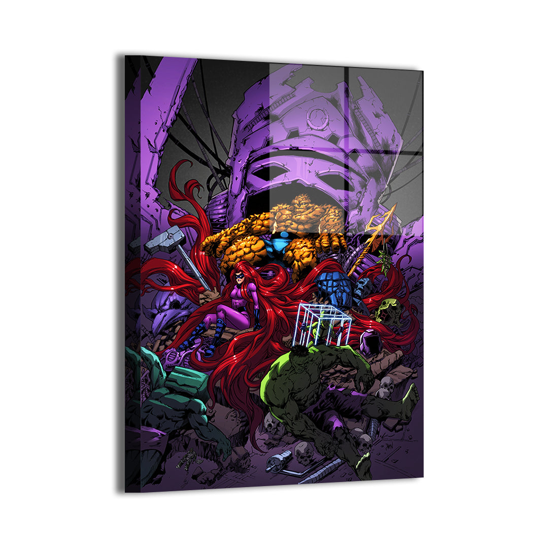Clobberin' Time Clash Wall Art