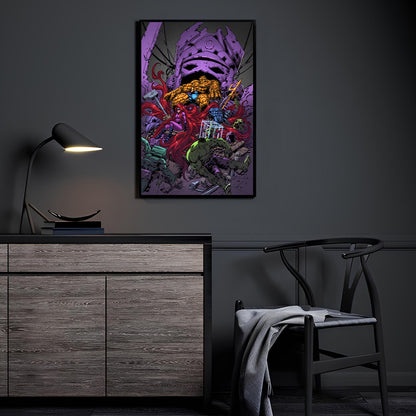 Clobberin' Time Clash Wall Art