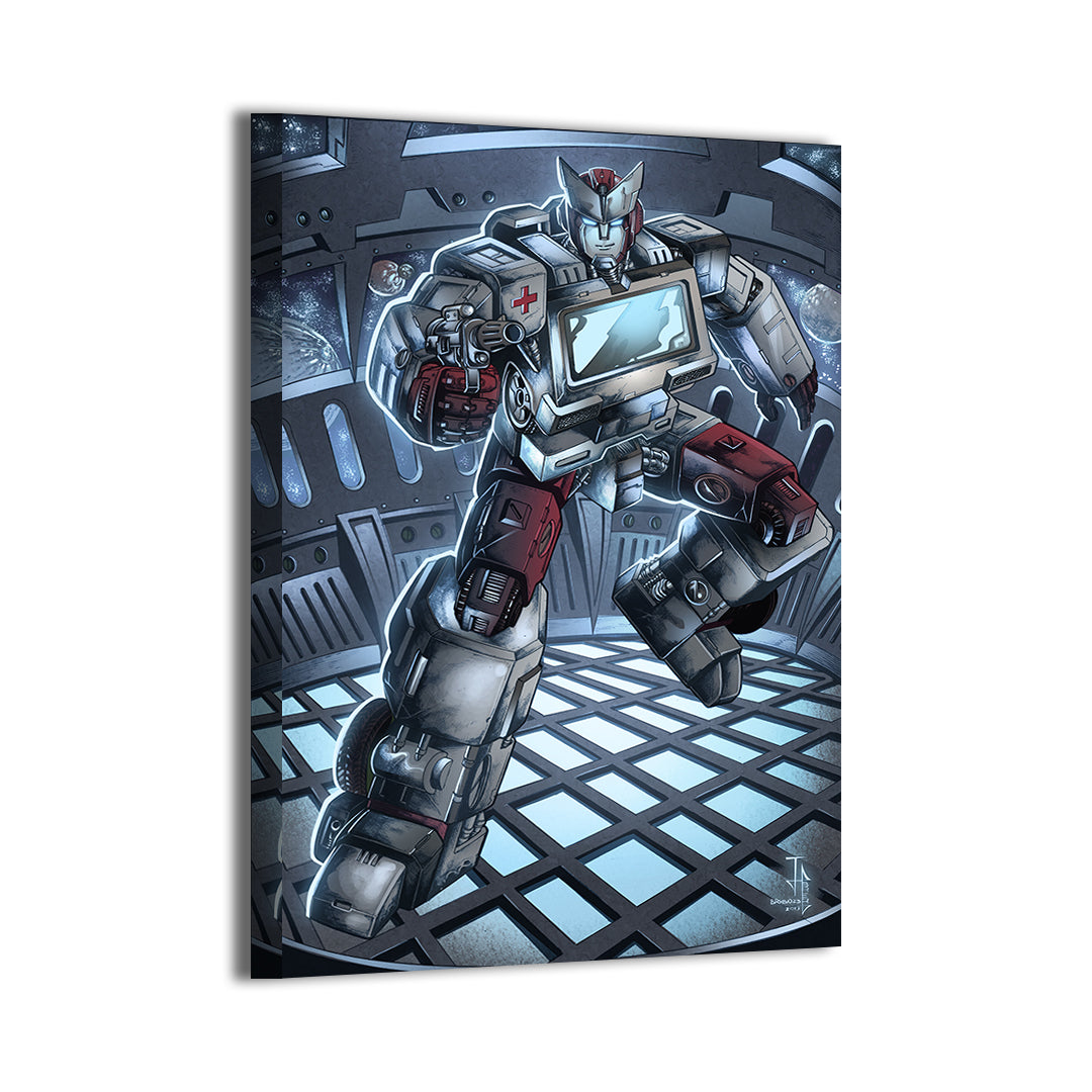 Battlefield Medic Bot Wall Art