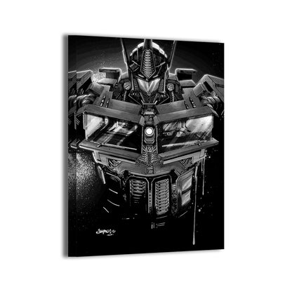 Prime Directive Monochrome Wall Art