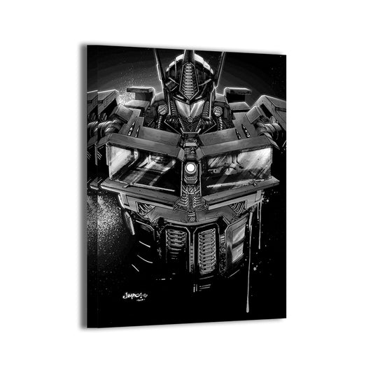 Prime Directive Monochrome Wall Art
