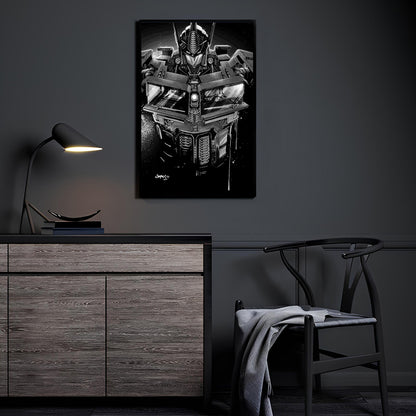 Prime Directive Monochrome Wall Art