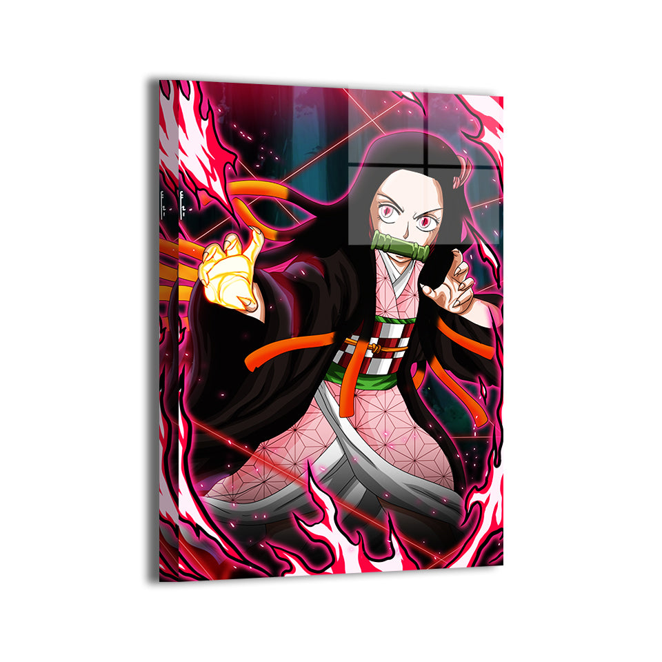 Nezuko Wall Art