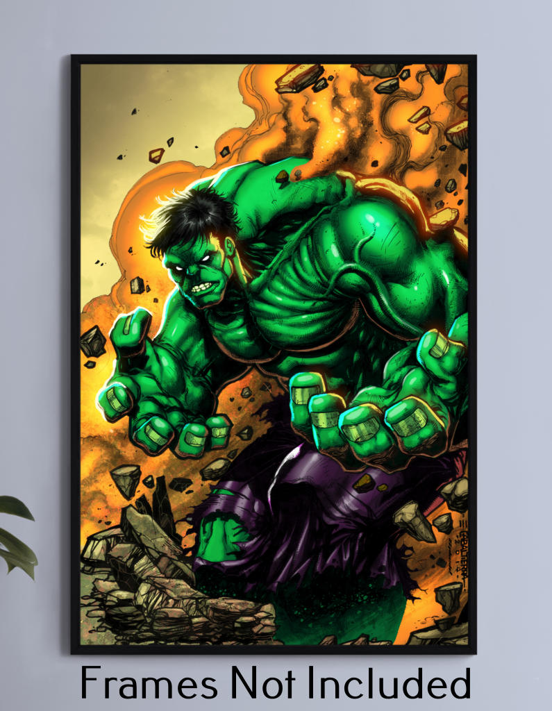 Indestructible Hulk Wall Art