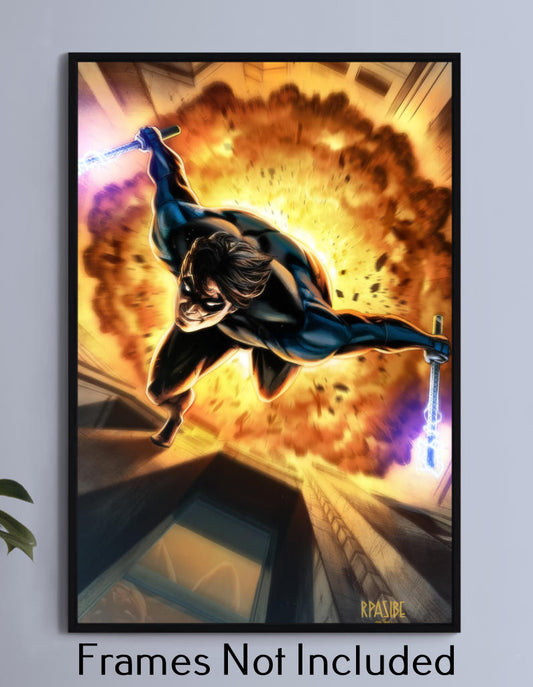 Nightwing Wall Art