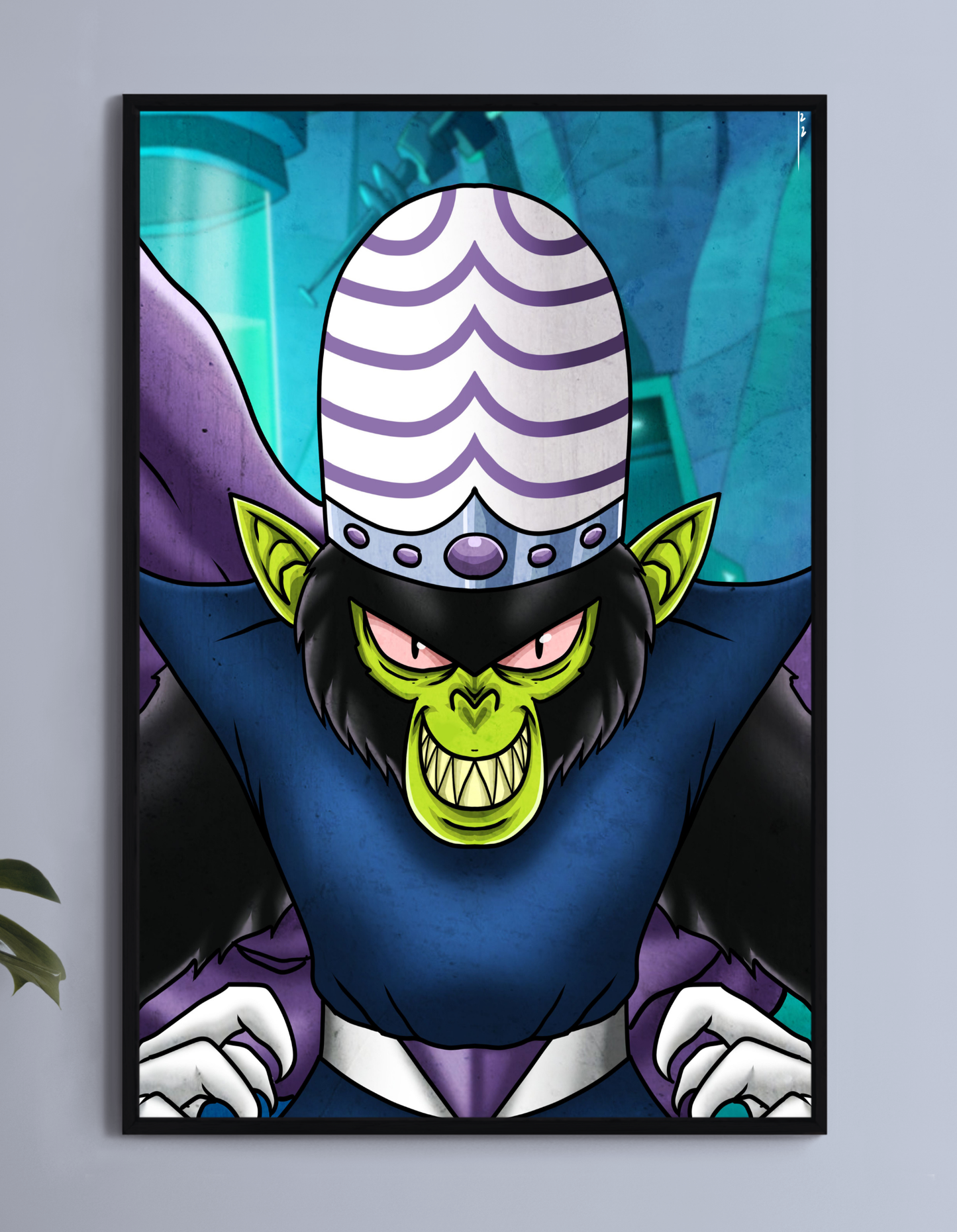 Mojo Jojo Wall Art