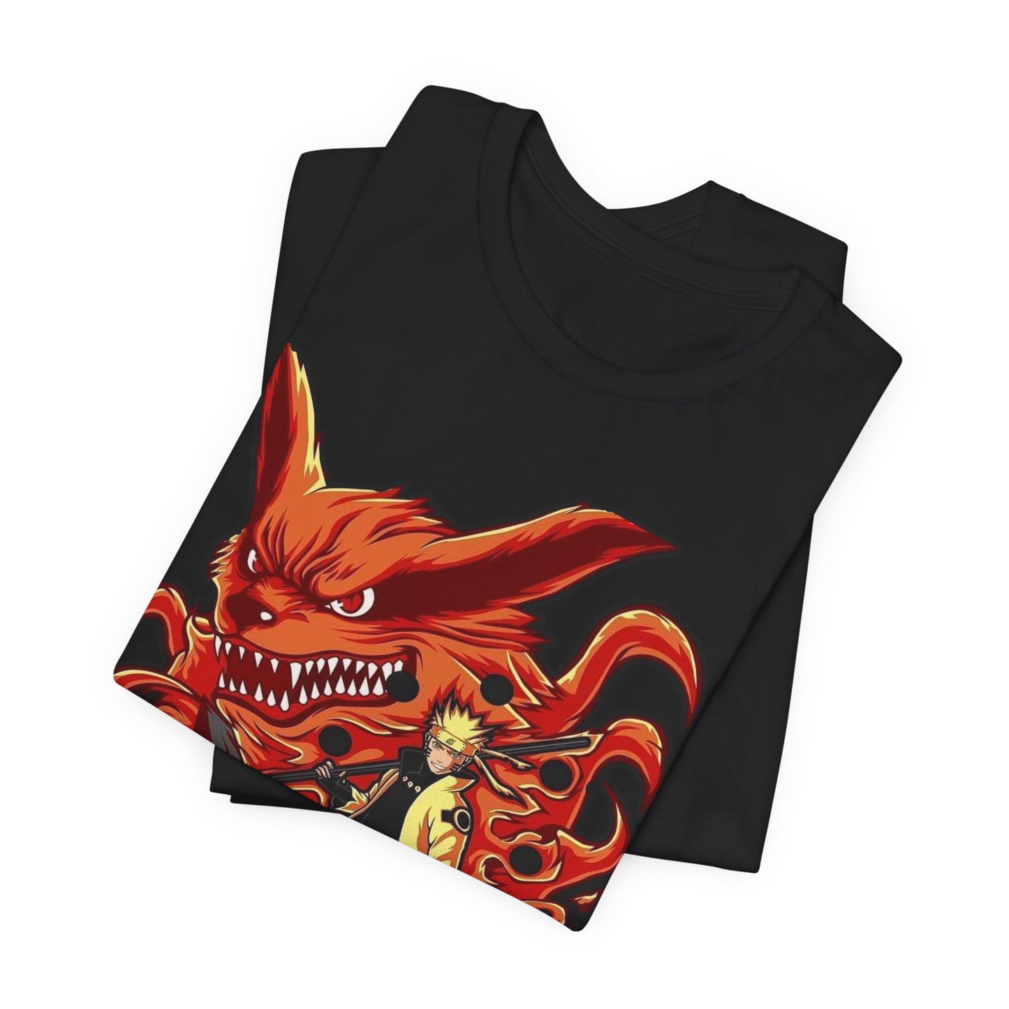 Nine Tailed Fox And Naruto T-Shirt